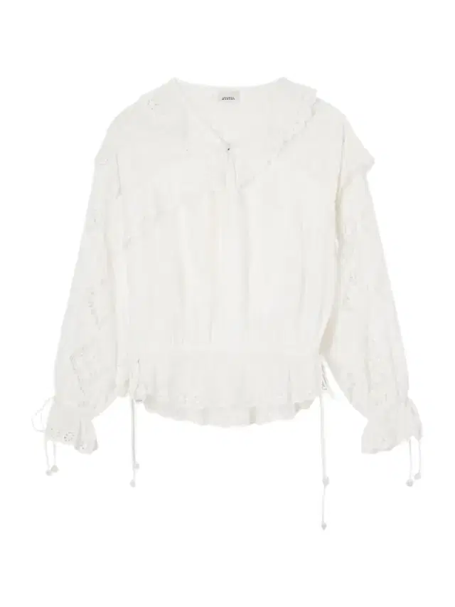 Nowana Broderie Anglaise Cotton And Silk-blend Blouse