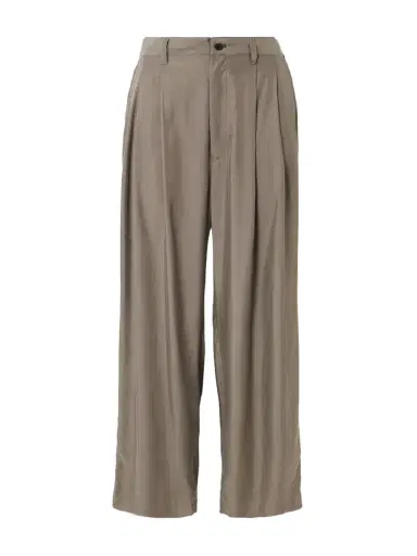 ssstein Pleated Twill Wide-leg Pants | Thumbnail 1 ssstein Pleated Twill Wide-leg Pants | Thumbnail 1