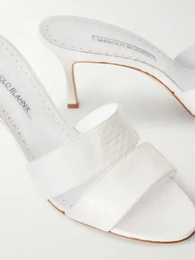 Manolo Blahnik Iacopo 70 Elaphe Sandals | Thumbnail 5 Manolo Blahnik Iacopo 70 Elaphe Sandals | Thumbnail 5