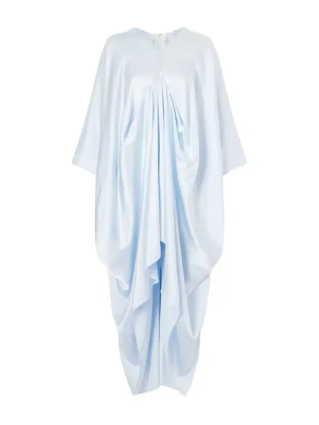 Camilla Draped Silk-satin Kaftan