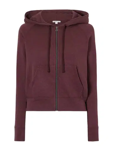James Perse French Cotton-terry Hoodie | Thumbnail 1 James Perse French Cotton-terry Hoodie | Thumbnail 1