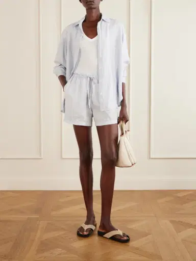 James Perse Cropped Cotton-blend Jersey T-shirt | Thumbnail 2