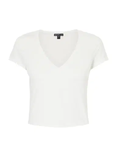 James Perse Cropped Cotton-blend Jersey T-shirt | Thumbnail 1