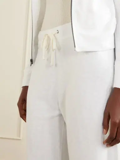 James Perse Cotton-terry Wide-leg Track Pants | Thumbnail 5 James Perse Cotton-terry Wide-leg Track Pants | Thumbnail 5