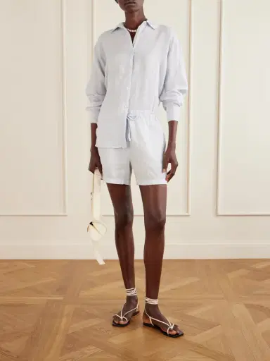 James Perse Linen-canvas Shirt | Thumbnail 2 James Perse Linen-canvas Shirt | Thumbnail 2