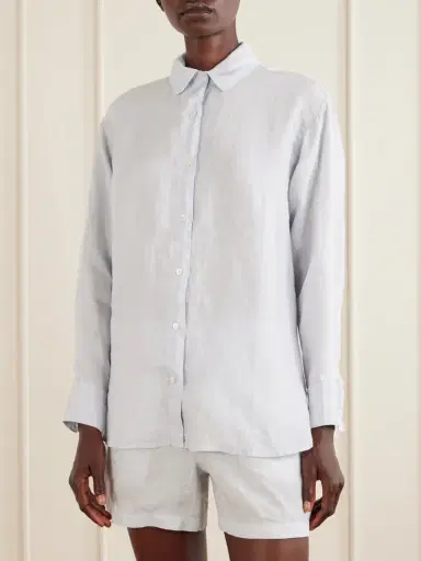 James Perse Linen-canvas Shirt | Thumbnail 3 James Perse Linen-canvas Shirt | Thumbnail 3