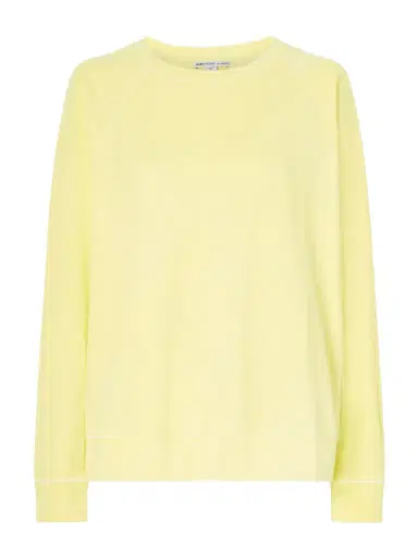 James Perse Supima Cotton-terry Sweatshirt | Thumbnail 1 James Perse Supima Cotton-terry Sweatshirt | Thumbnail 1