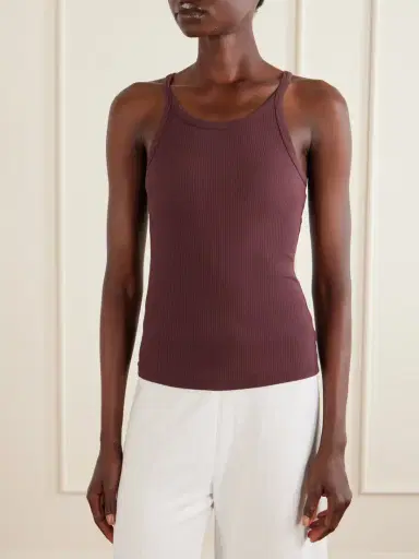 James Perse Ribbed Supima Cotton-blend Tank | Thumbnail 3