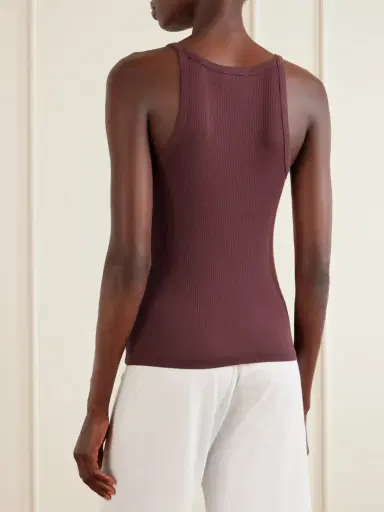 James Perse Ribbed Supima Cotton-blend Tank | Thumbnail 4