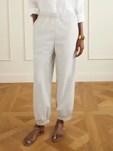James Perse Cotton-blend Poplin Balloon Pants | Thumbnail 3 James Perse Cotton-blend Poplin Balloon Pants | Thumbnail 3