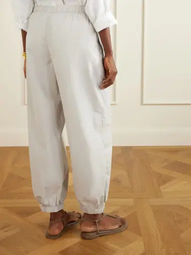 James Perse Cotton-blend Poplin Balloon Pants | Thumbnail 4 James Perse Cotton-blend Poplin Balloon Pants | Thumbnail 4