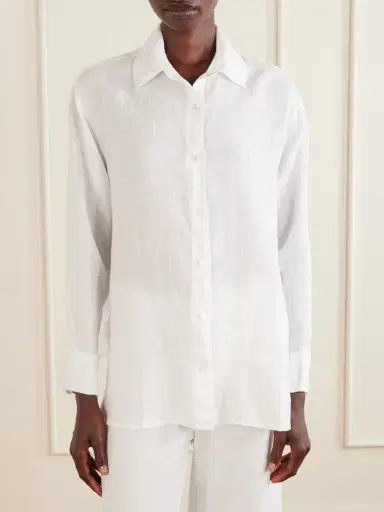 James Perse Linen-canvas Shirt | Thumbnail 3 James Perse Linen-canvas Shirt | Thumbnail 3