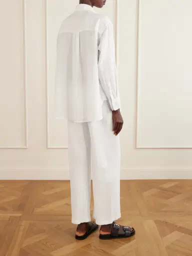 James Perse Linen-canvas Shirt | Thumbnail 4 James Perse Linen-canvas Shirt | Thumbnail 4
