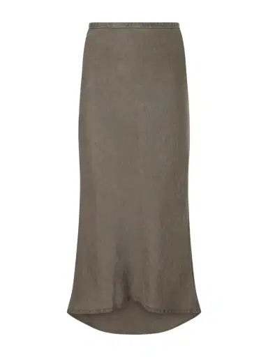 James Perse Linen Midi Skirt | Thumbnail 1 James Perse Linen Midi Skirt | Thumbnail 1