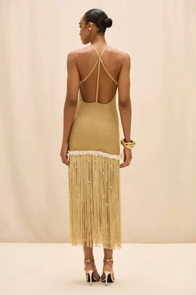 PatBo AUREA CROCHET MIDI DRESS | Thumbnail 5 PatBo AUREA CROCHET MIDI DRESS | Thumbnail 5