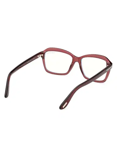 Tom Ford Women's 54MM Blue Block Rectangular Sunglasses - Bordeaux | Thumbnail 6 Tom Ford Women's 54MM Blue Block Rectangular Sunglasses - Bordeaux | Thumbnail 6