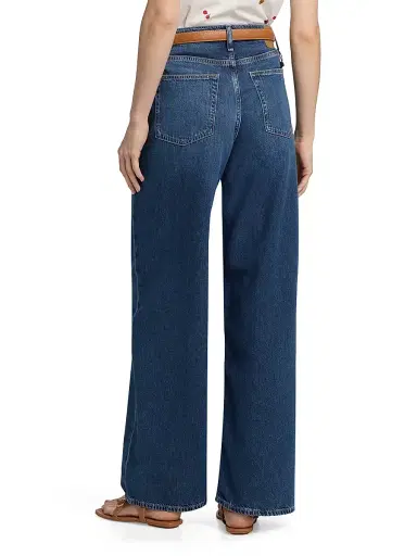 rag & bone Women's Featherweight Sofie Wide-Leg Jeans - Emerson | Thumbnail 5