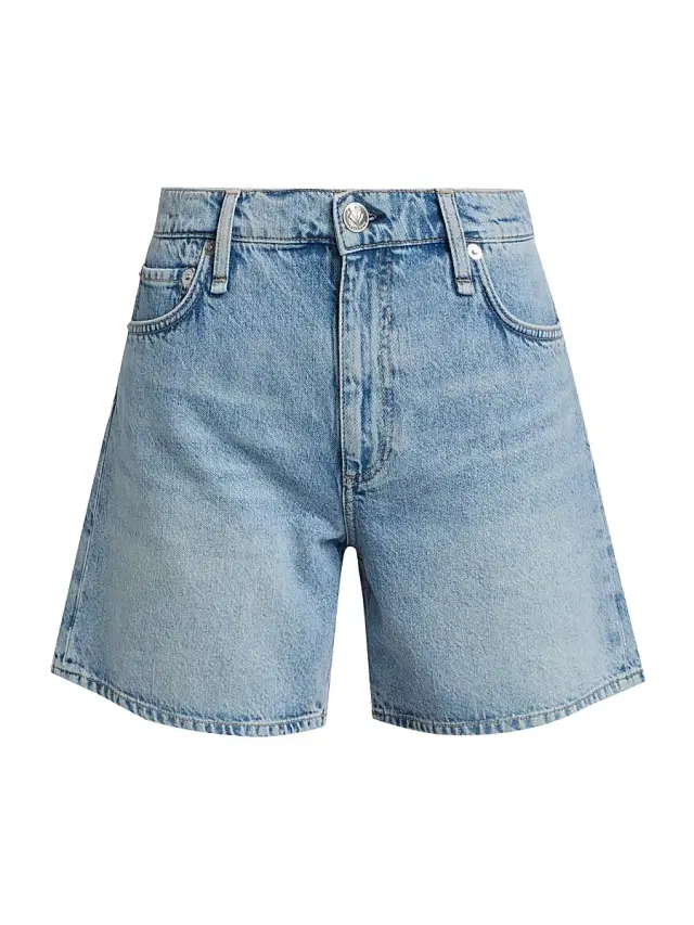 rag & bone Women's Kaia 5-Pocket Denim Shorts - Sunrise