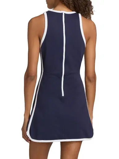 TANYA TAYLOR Women's Coco Piped Tennis Minidress | Thumbnail 5 TANYA TAYLOR Women's Coco Piped Tennis Minidress | Thumbnail 5
