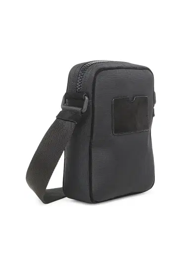 MOSCHINO Men's Logo Hardware Crossbody Bag - Black | Thumbnail 4 MOSCHINO Men's Logo Hardware Crossbody Bag - Black | Thumbnail 4