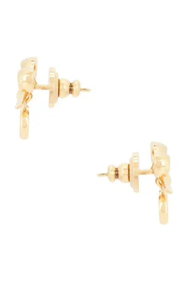 Valentino Garavani V Logo Signature Earrings | Thumbnail 2 Valentino Garavani V Logo Signature Earrings | Thumbnail 2