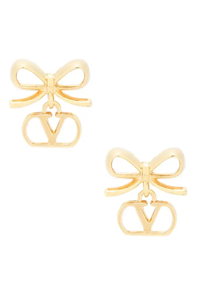Valentino Garavani V Logo Signature Earrings