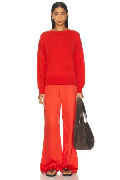 Jenni Kayne Cashmere Marina Crewneck Sweater | Thumbnail 4 Jenni Kayne Cashmere Marina Crewneck Sweater | Thumbnail 4