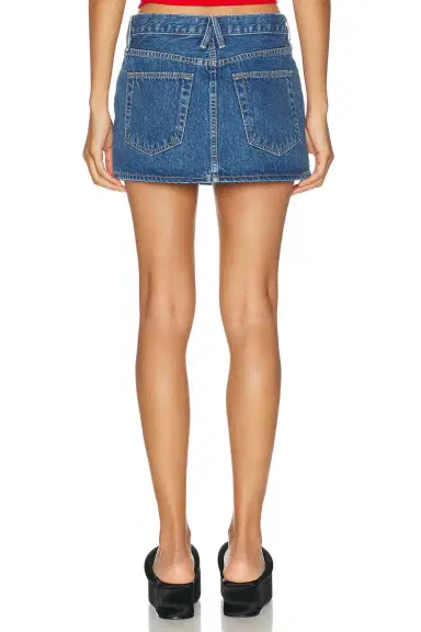 SLVRLAKE Micro Clean Waistband Mini Skirt | Thumbnail 4 SLVRLAKE Micro Clean Waistband Mini Skirt | Thumbnail 4