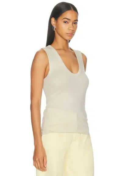 ENZA COSTA Supima Cotton Essential Sleeveless U Neck Tank Top | Thumbnail 2 ENZA COSTA Supima Cotton Essential Sleeveless U Neck Tank Top | Thumbnail 2