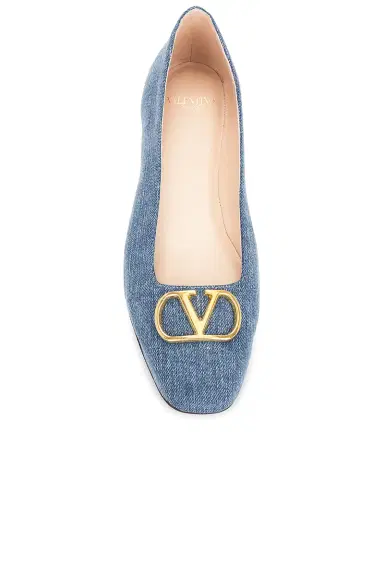 Valentino Garavani V Logo Signature Ballet Flat | Thumbnail 4 Valentino Garavani V Logo Signature Ballet Flat | Thumbnail 4