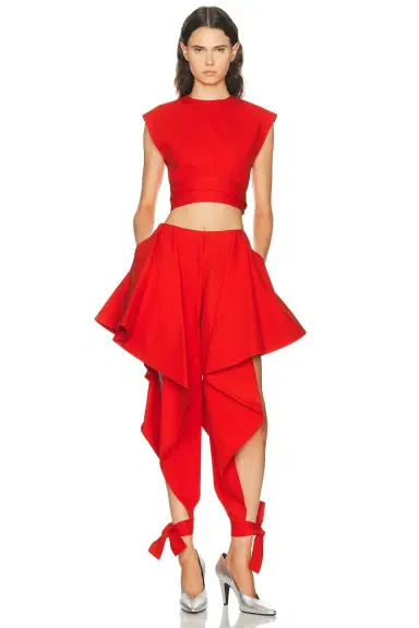 Alaïa Belted Top | Thumbnail 4 Alaïa Belted Top | Thumbnail 4