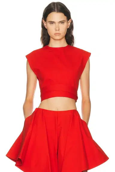 Alaïa Belted Top | Thumbnail 1 Alaïa Belted Top | Thumbnail 1