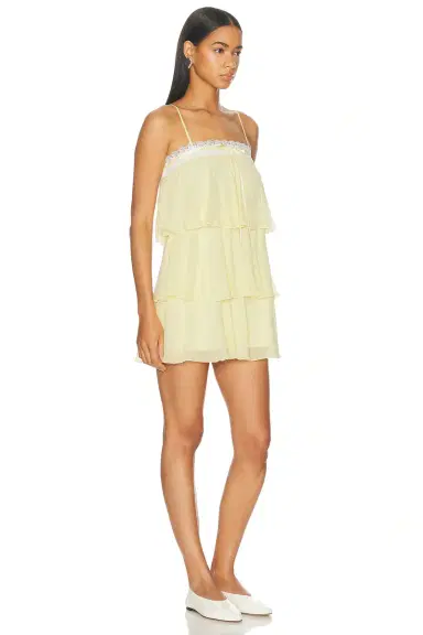 LoveShackFancy Cedra Dress | Thumbnail 2 LoveShackFancy Cedra Dress | Thumbnail 2