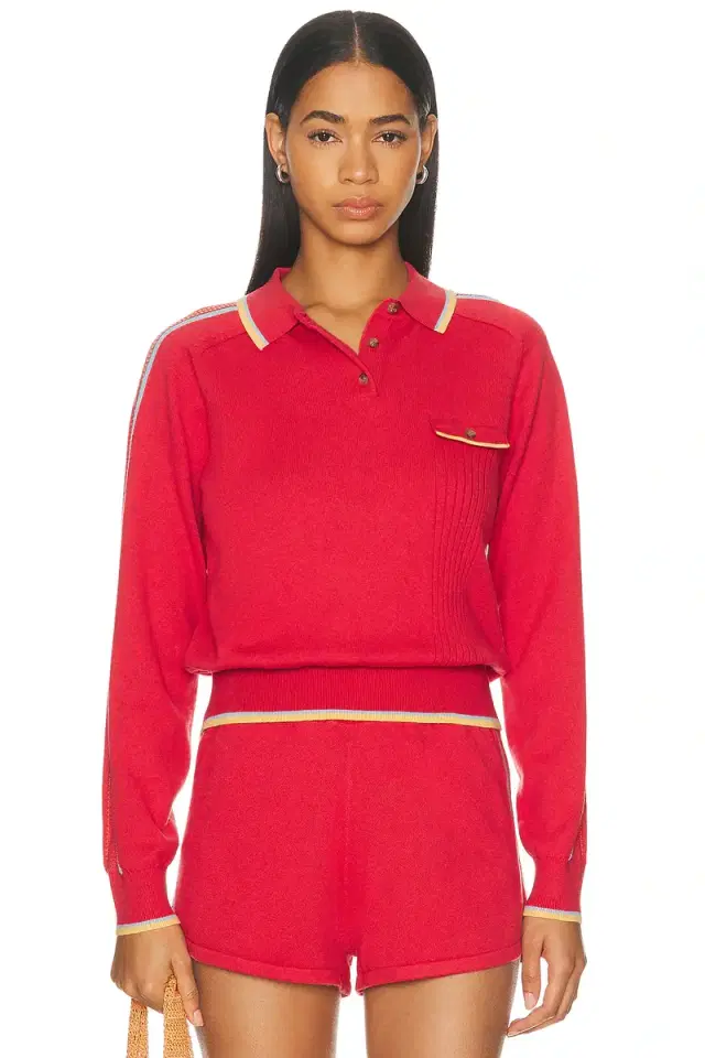 Guest In Residence Relay Polo Top