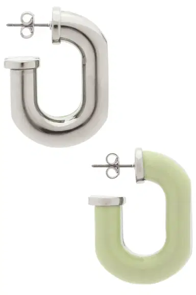 Rabanne Hoop Earrings | Thumbnail 4 Rabanne Hoop Earrings | Thumbnail 4