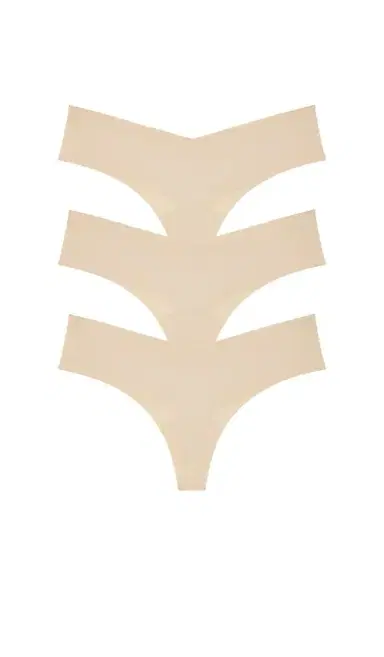Commando Invisible Rib Thong 3-pack | Thumbnail 1