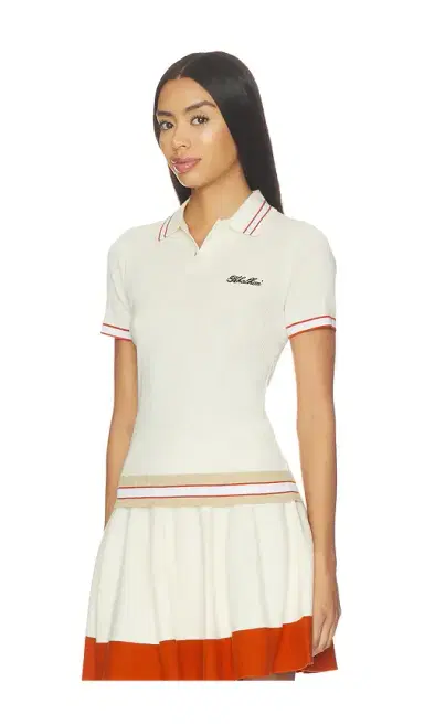 Khalhon Varsity Tipped Rib Polo | Thumbnail 2