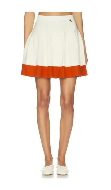 Khalhon Varsity Flare Knit Skirt | Thumbnail 1
