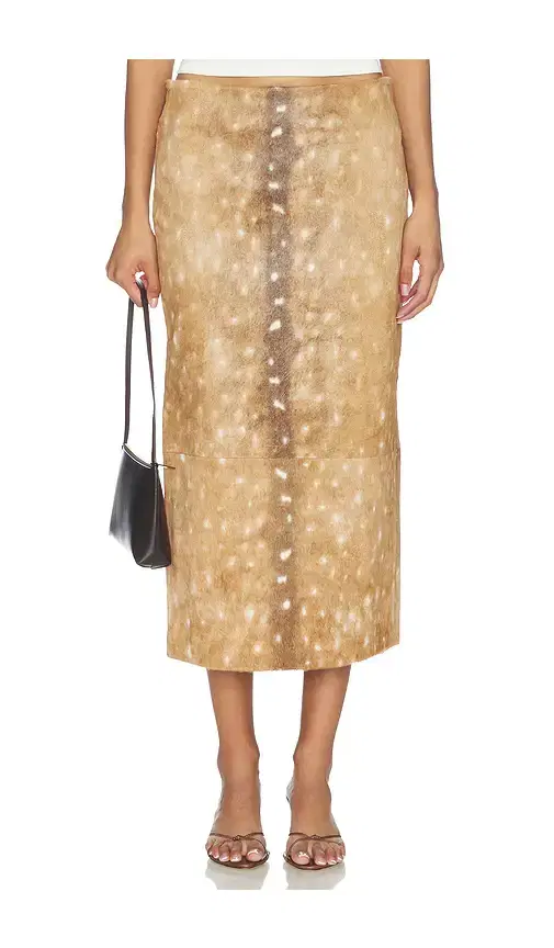 Fawn Pencil Skirt