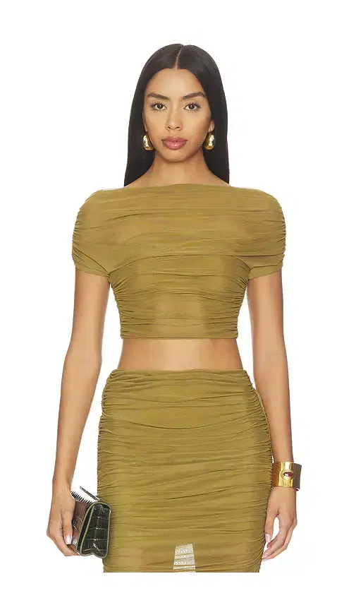 SEROYA Marsh Mesh Top