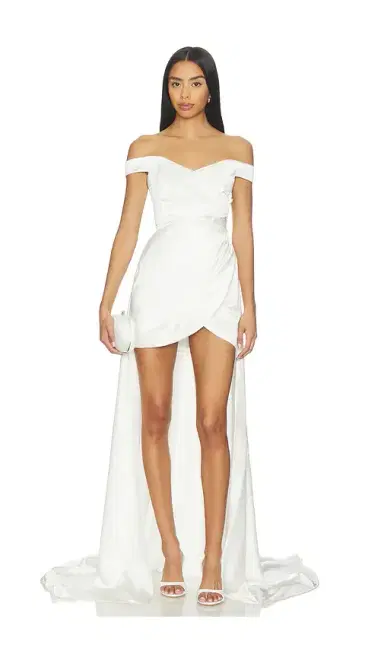 Sau Lee Vittoria Satin Dress | Thumbnail 1 Sau Lee Vittoria Satin Dress | Thumbnail 1