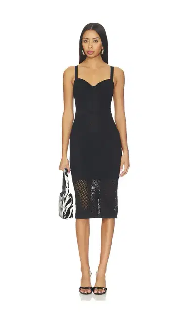 L'AGENCE Michelle Bra Cup Pointelle Dress | Thumbnail 1
