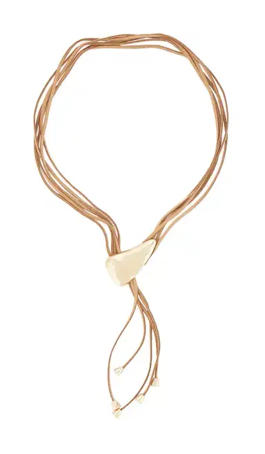 Ettika Molten Arc Bolo Necklace | Thumbnail 1