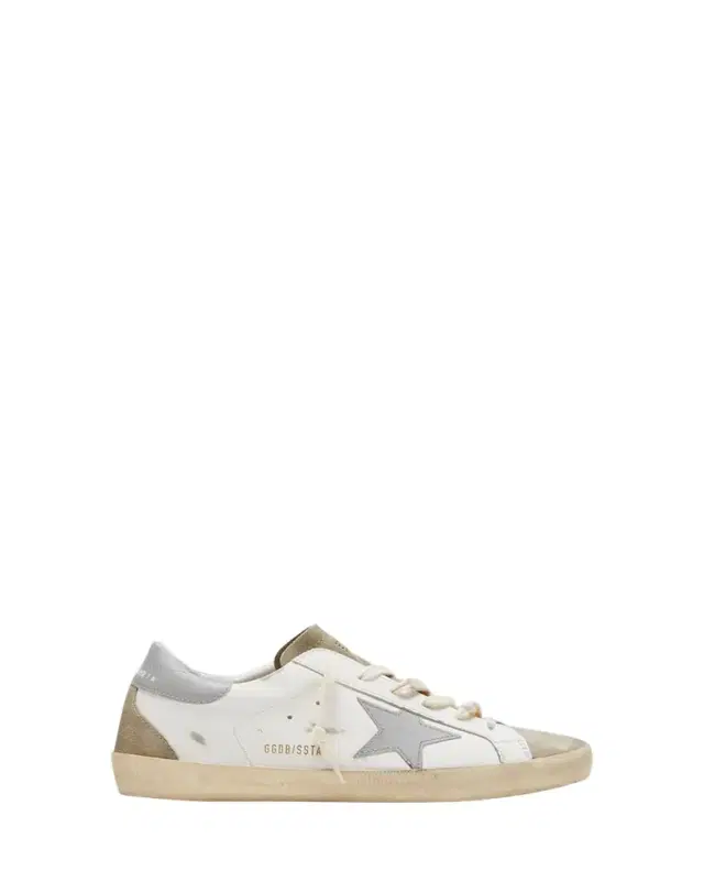 Superstar Mixed Leather Low-Top Sneakers