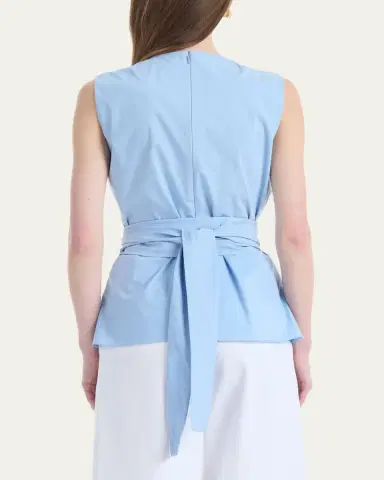 Altuzarra Tizzy Gathered Sleeveless Top | Thumbnail 3 Altuzarra Tizzy Gathered Sleeveless Top | Thumbnail 3
