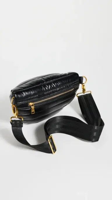 Think Royln Little Runaway Belt Bag Pearl Black/Black/Black Web | Thumbnail 4