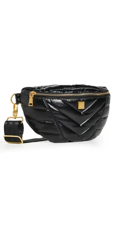 Think Royln Little Runaway Belt Bag Pearl Black/Black/Black Web | Thumbnail 1