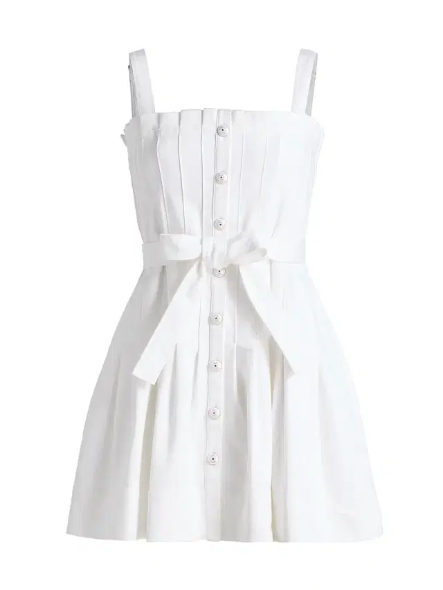 Cinq à Sept Women's Branwen Denim A-Line Minidress - White
