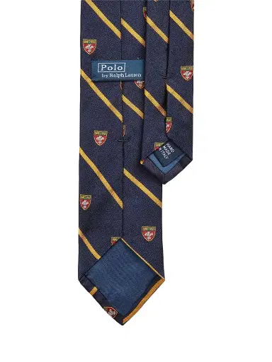 Polo Ralph Lauren Men's Blazer Clubs Striped Silk Tie | Thumbnail 2 Polo Ralph Lauren Men's Blazer Clubs Striped Silk Tie | Thumbnail 2