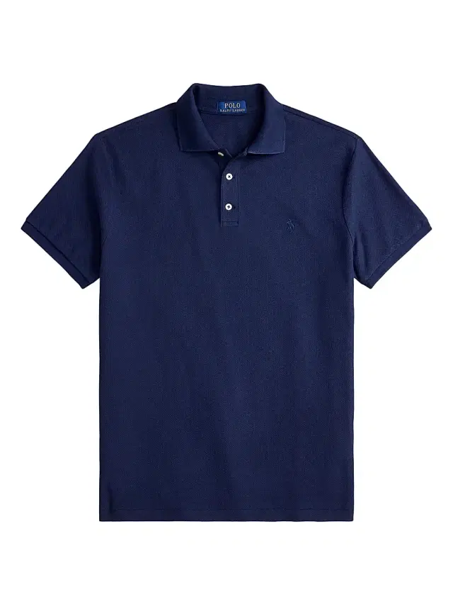 Polo Ralph Lauren Men's Honeycomb Cotton Polo Shirt - Cruise Navy